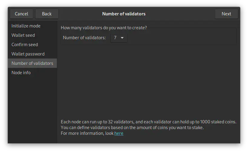 Multi validators