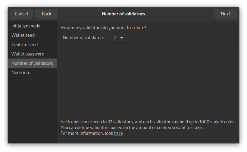 Multi validators